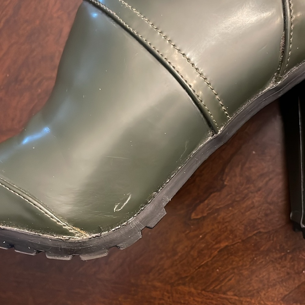 Izabella Rue Olive Ankle Boots - Picture 7 of 16